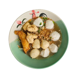 มาม่าต้มยำลูกชิ้นปลา