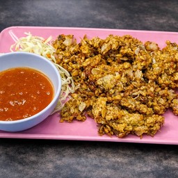 ปูนิ่มทอดกระเทียม