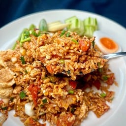 ข้าวผัดน้ำพริกบุเรงนอง
