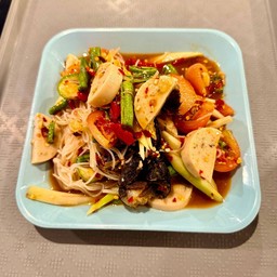 ตำซั่ว หมูยอ