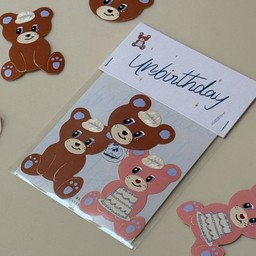 Valentine’s Bear Sticker