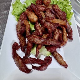 เนื้อเค็มทอด Deep Fried Salted Beef