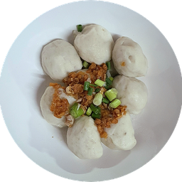 ลูกชิ้นปลาลวกจิ้มซีฟู้ด