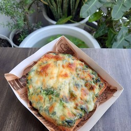 ปังผักโขมอบชีส