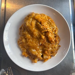 สุกี้แห้งไข่ข้น (หมูหมัก ไข่2ใบ)