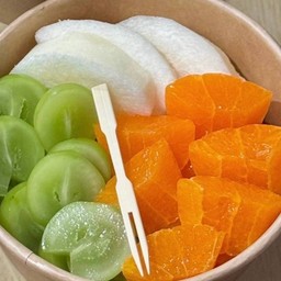 สาลี่พรีเมี่ยม x ส้มเนื้อเยลลี่ x องุ่นไซน์มัสคัส