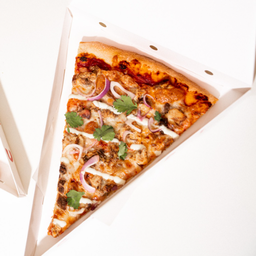 Chicken Shawarma Pizza Slice