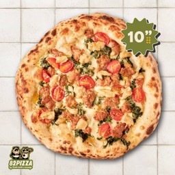 10 นิ้ว - ป๊อปอาย เบียงก้า - ไส้กรอกสไปซี่อิตาเลียนและผักโขม พิซซ่า