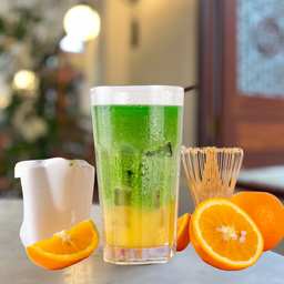 มัทฉะน้ำส้ม