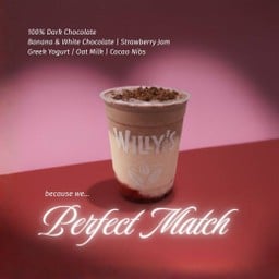 Banana&Strawberry Chocolate Smoothie