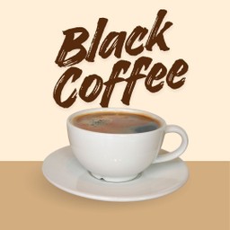 แบล็คคอฟฟี่ร้อน