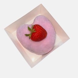 ไดฟูกุหัวใจ พร้อมริบบิ้นลายหัวใจ (ปั้นสดใหม่20นาที)