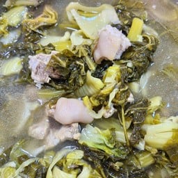 ต้มผักกาดดองหมู