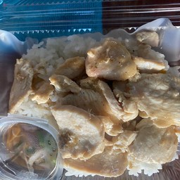 ข้าวไก่กระเทียม