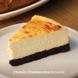 คลาสสิกชีสเค้กบราวนี่