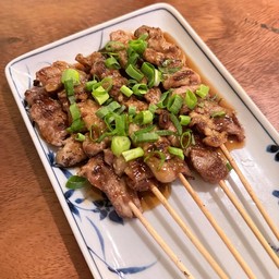 เนื้อท้องแองกัสเสียบไม้ย่าง 5 ไม้