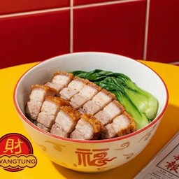 บะหมี่ หมูกรอบ ไซส์ M