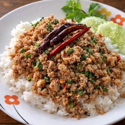 ข้าวลาบหมู