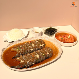 โปรโมชั่น Set2 แซลมอนดอง150กรัม+กุ้งดอง 14ตัว