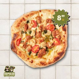 8 นิ้ว - ป๊อปอาย เบียงก้า - ไส้กรอกสไปซี่อิตาเลียนและผักโขม พิซซ่า