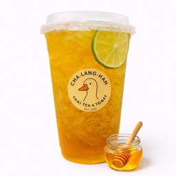 ชาเขียวน้ำผึ้งมะนาว