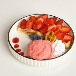 Berry Waffle