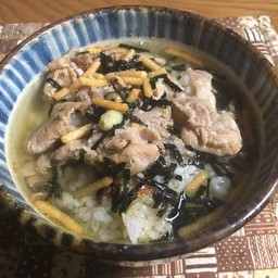 Chaduke-Wagyu-200g ข้าวต้มร้อน+เนื้อวากิว-200g  茶漬け和牛200