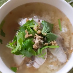 ข้าวต้มปลากระพง