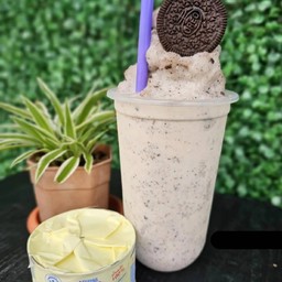 นมสดโอรีโอ้ปั่น