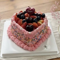 1 ปอนด์ สตอเบอร์รี่บัตเตอร์ครีมเค้ก