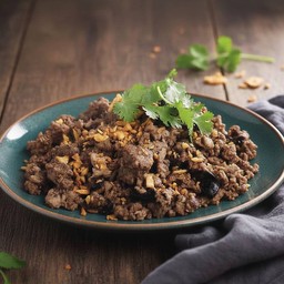 หมูสับผัดหน่ำเลี๊ยบ