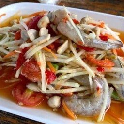 ตำไทยกุ้งสด