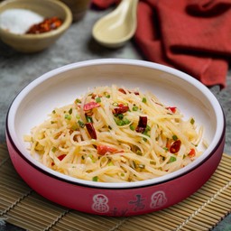 มันฝรั่งผัดพริกน้ำส้ม