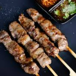 เนื้อย่างเสียบไม้