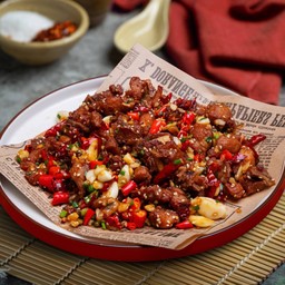 ไก่ทอดพริกเสฉวน (ไม่มีกระดูก) ใหญ่