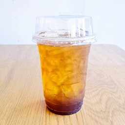 วุ้นกบน้ำตาลดำ