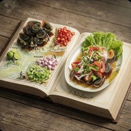 ยำไข่เยี่ยวม้า