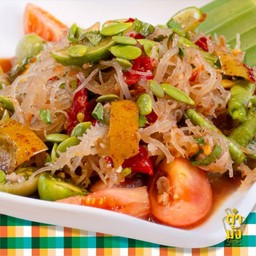 ตำแมงกระพรุน(1001)เจ มังสวิรัติ วีแกน