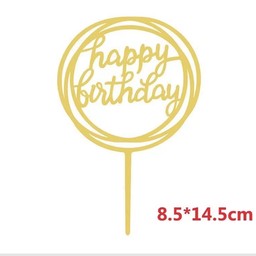 ป้ายปัก HAPPY BIRTHDAY