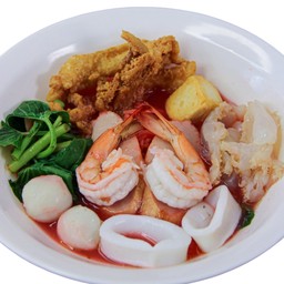 ก๋วยเตี๋ยวเย็นตาโฟทะเลรวม เครื่องแน่น(ร้านแนะนำ)