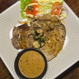 สเต็กหมู(พอร์คช็อป)