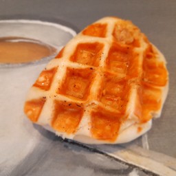 ครอฟเฟิลเนยสด