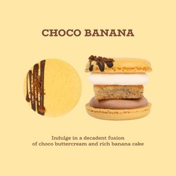 Choco Banana Fatcaron