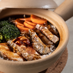 ข้าวอบปลากะพง(A17)