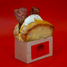 Egg-Drop Sandwich : Bacon and Cheese - เอ้กดรอป แซนด์วิช : เบคอน และชีส