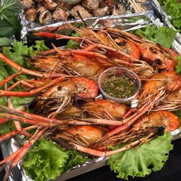 กุ้งเผา(1 กิโลกรัม)