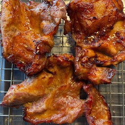 คอหมูย่าง(คอแท้) ครึ่งกิโล 450