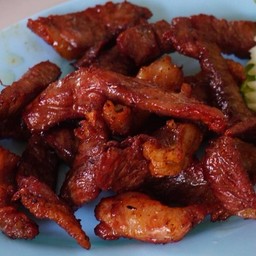 เนื้อแดดเดียวทอด