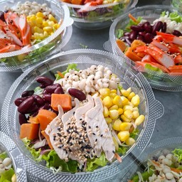 สลักผัก+อกไก่