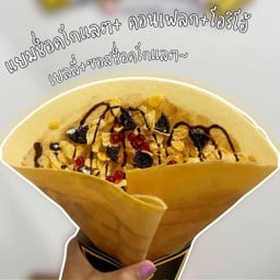 เครปไส้แตก สาขาตลาดวัดกู้ ปากเกร็ด